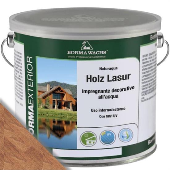 NATURAQUA HOLZ LASUR NOCE CHIARO LT.2,5