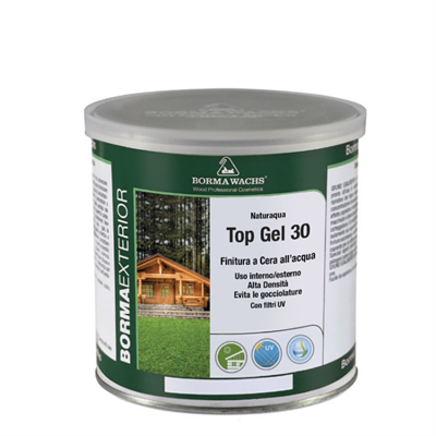 NATURAQUA TOP GEL INCOLORE SATINATO 60 GLOSS ML.750