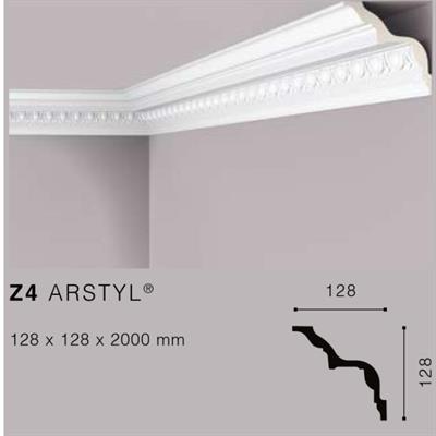 AERSTYLZ4 CORNICE IN POLIURETANO MT.2 128x128 cf.32 mt.