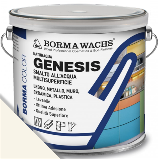 GENESIS SMALTO MULTISUPERFICIE BIANCO PERLA LT.2,5