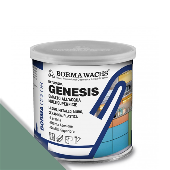 GENESIS SMALTO MULTISUPERFICIE VERDE PASTELLO ML.750