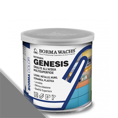 GENESIS SMALTO MULTISUPERFICIE GRIGIO ARGENTO ML.750