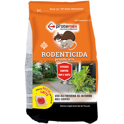 RODENTICIDA PASTA ROSSO DF BUSTA Kg.1,53