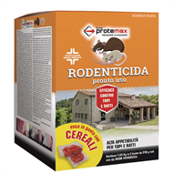 RODENTICIDA PASTA ROSSO DF 3 BUSTE Gr.510 in astuccio da Kg.1,53