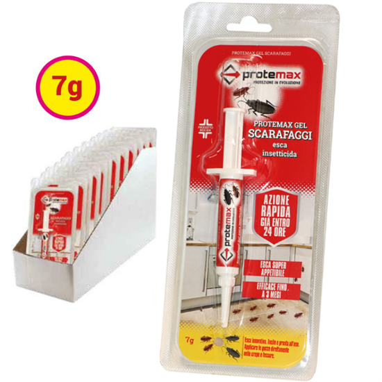 SCARAFAGGI ESCA GEL SIRINGA Gr.7 blister pz.1 in expo da banco