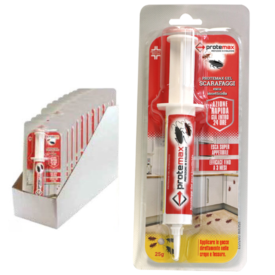 SCARAFAGGI ESCA GEL SIRINGA Gr.25 blister pz.1 in expo da banco