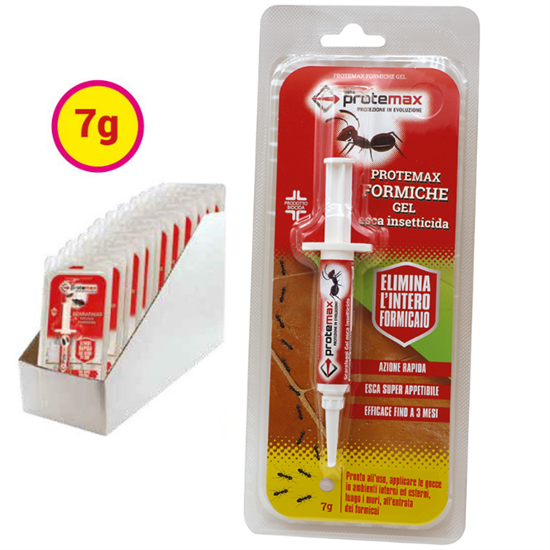 FORMICHE ESCA GEL SIRINGA Gr.7 blister pz.1 in expo da banco