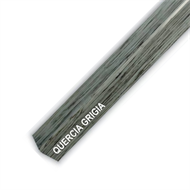 PARASPIGOLO SHABBY QUERCIA GRIGIA cm.290
