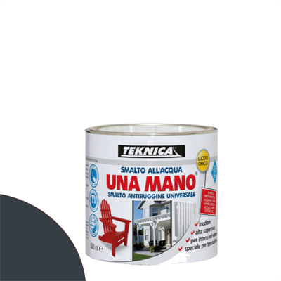 UNAMANO SMALTO ACQUA ANTRACITE LUCIDO ML.125