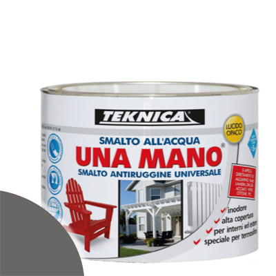UNAMANO SMALTO ACQUA PIOMBO LUCIDO ML.500