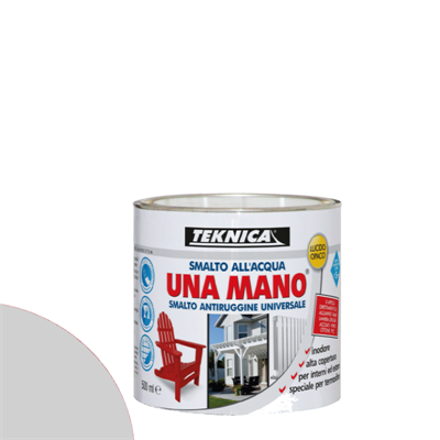 UNAMANO SMALTO ACQUA GRIGIO CHIARO LUCIDO ML.125