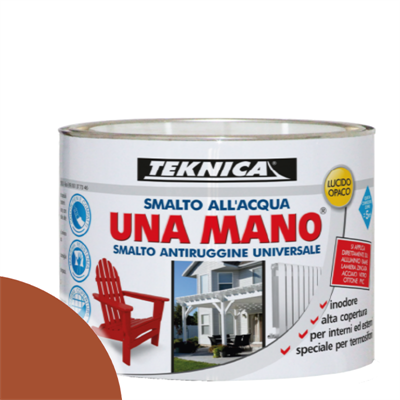 UNAMANO SMALTO ACQUA CUOIO LUCIDO ML.500