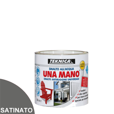 UNAMANO SMALTO ACQUA PIOMBO SATINATO ML.125