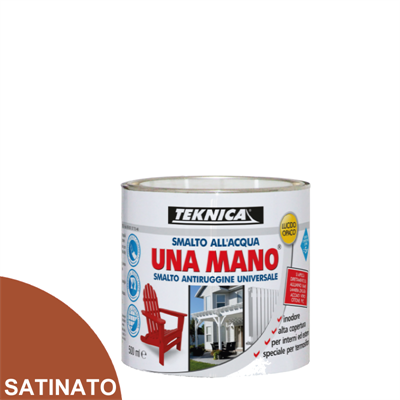 UNAMANO SMALTO ACQUA CUOIO SATINATO ML.125