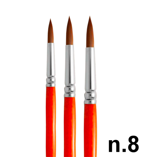 S/306 Syntelux Brown Tondo manico corto n°8